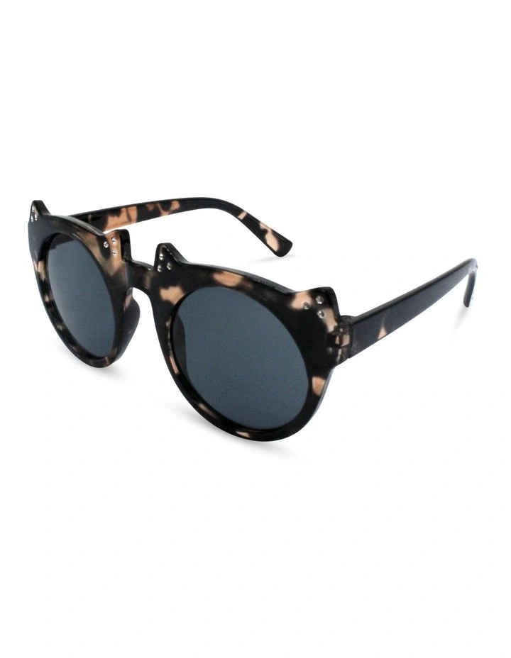 Wishes Cat Ears Tortoiseshell Sunglasses in Multi