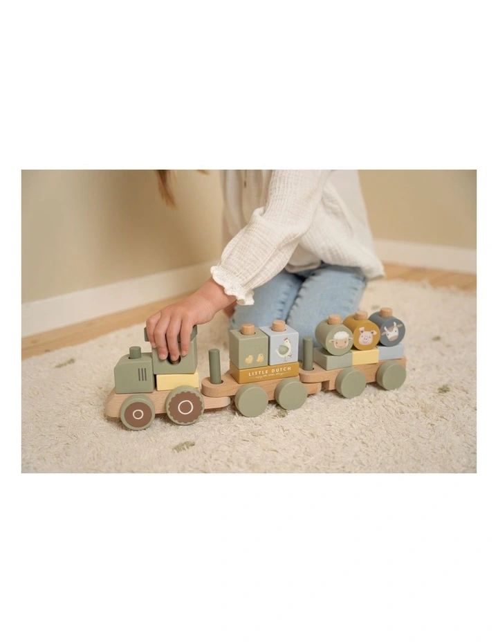 Little Farm Stacking Train Tractor