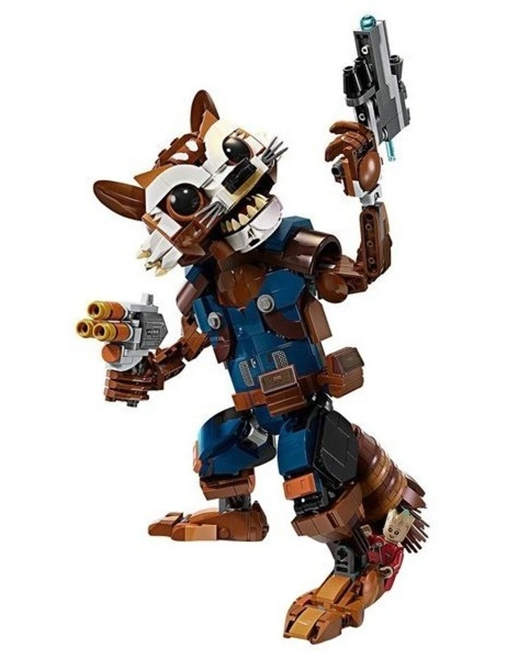 Super Heroes Marvel Rocket and Baby Groot 76282