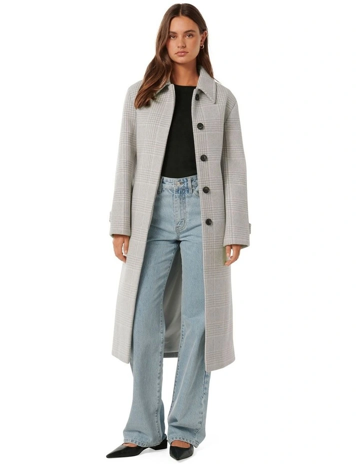 Annie Belted Coat in Grey