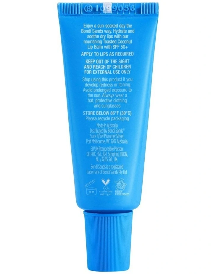 SPF 50+ Lip Balm Toasted Coconut 10g