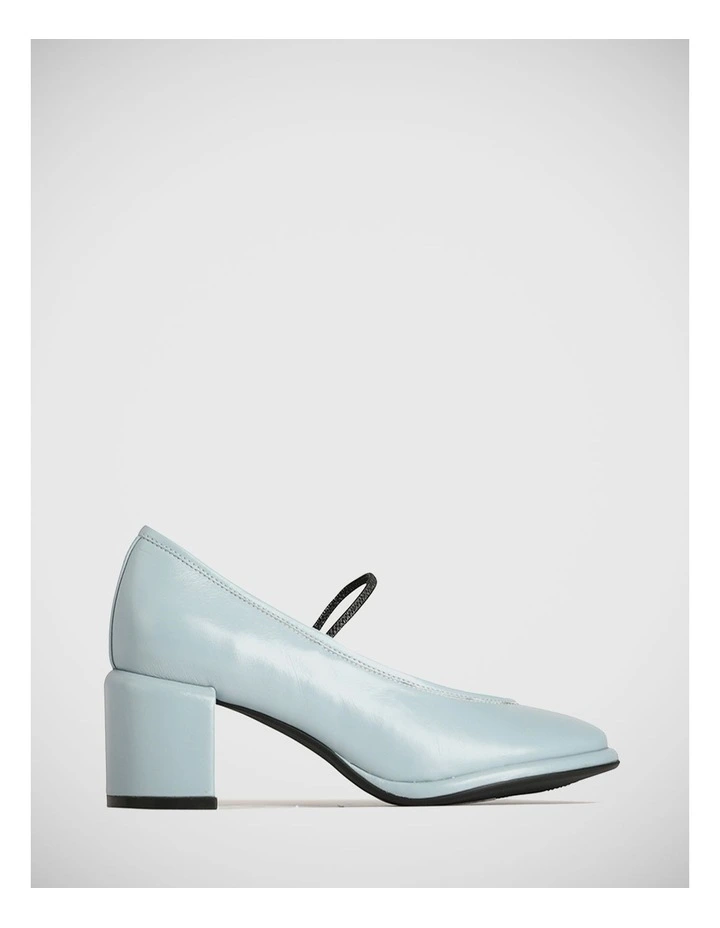 Darcella Leather Mary Jane in Blue