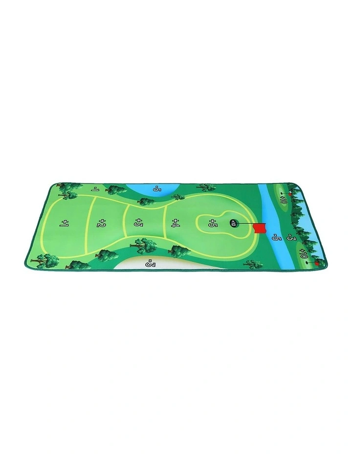 Golf Game Chipping Mats Set in Green