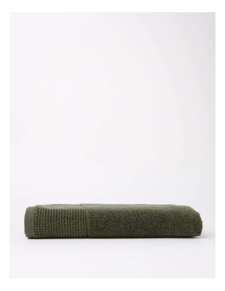 Clara Quick Dry Bath Towel in Green