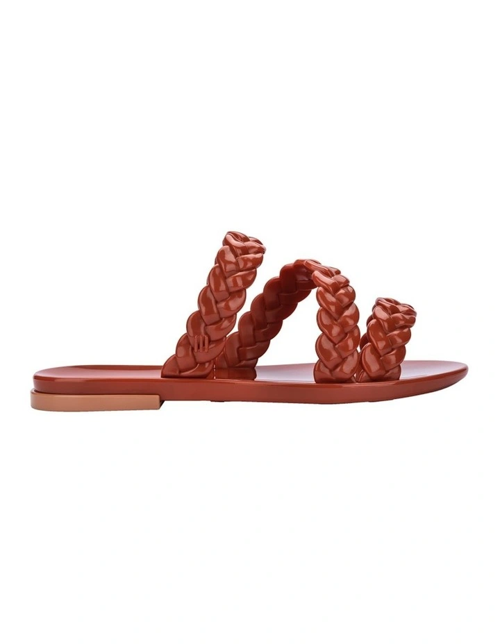 Melissa Wrap Sandal in Brown
