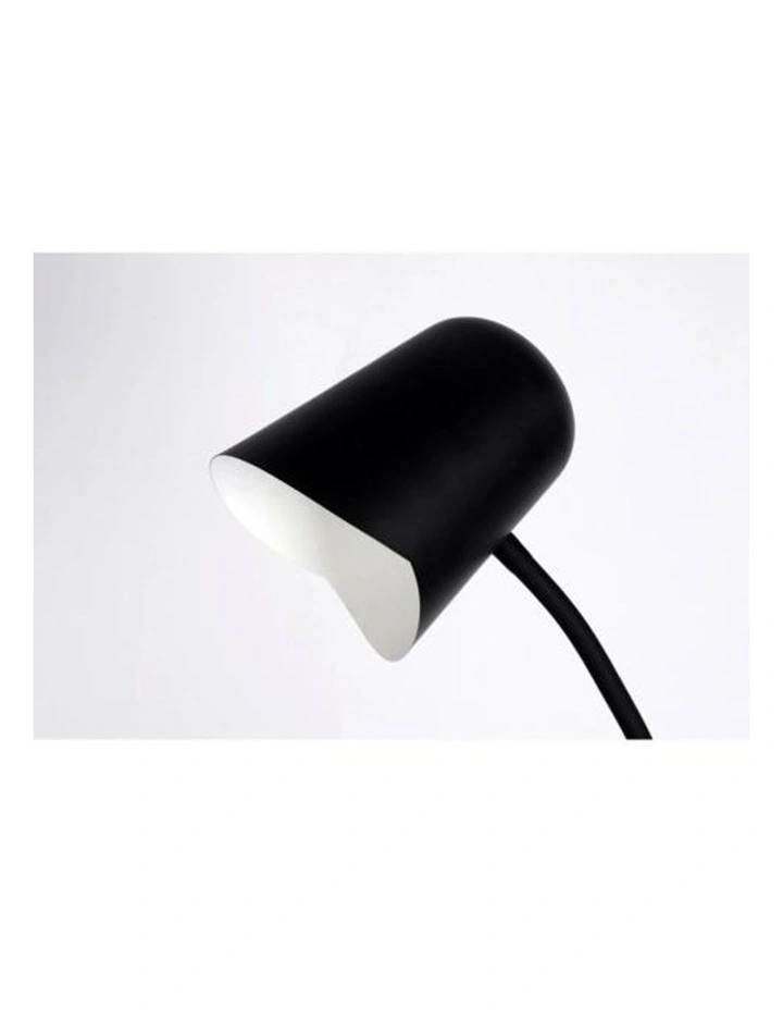 Peggy Flexible Reading Floor Lamp Black