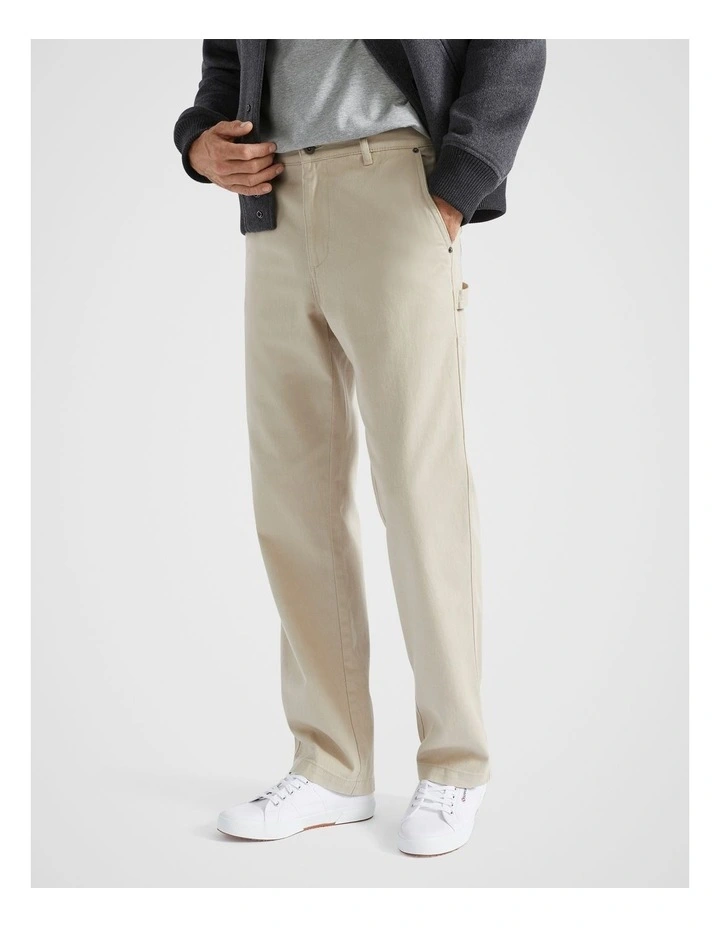 Carpenter Pant in Cool Stone