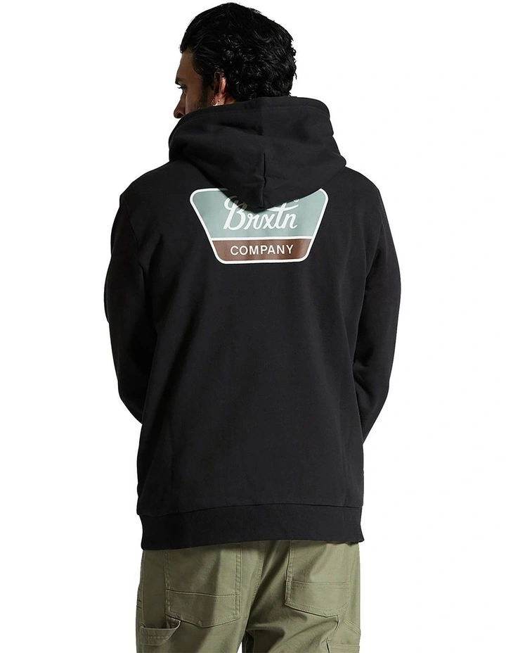 Brixton Linwood Hoodies in Black
