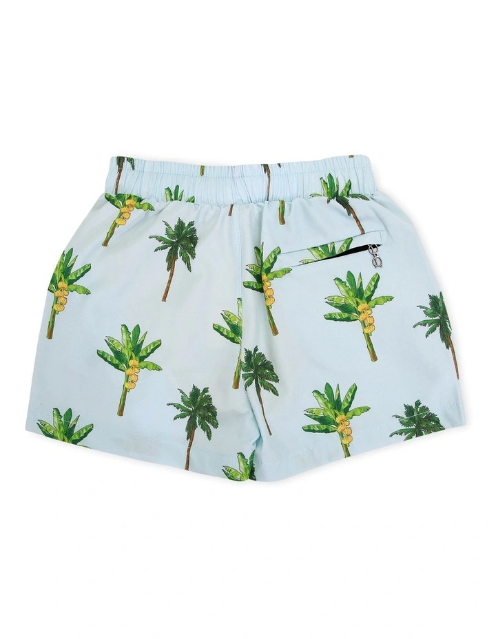 La Banana Swim Short in Light Blue