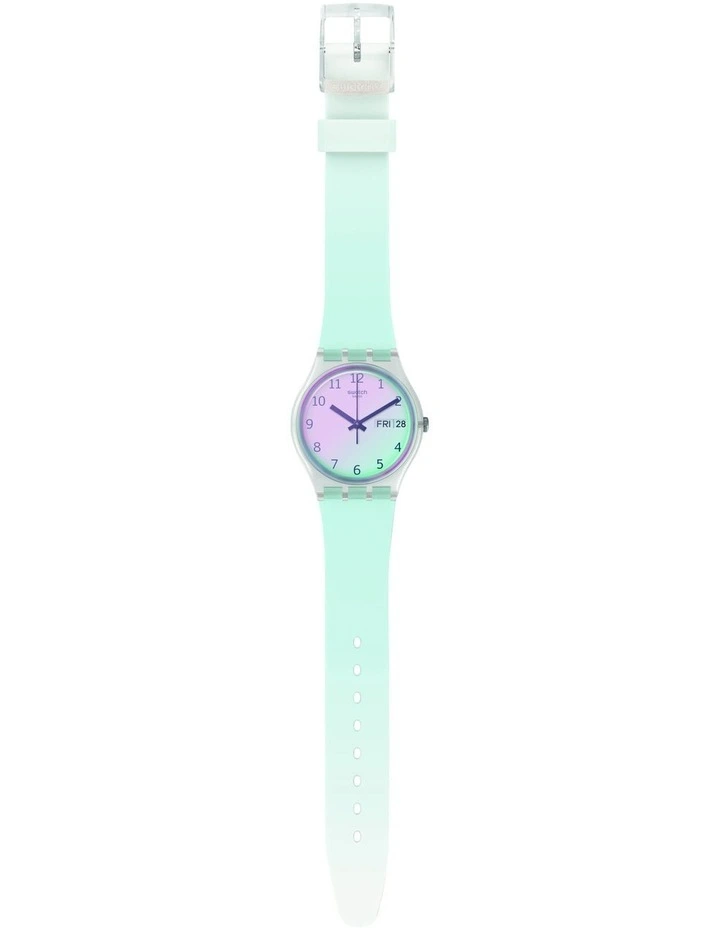 Ultraciel Light Blue Silicone Quartz Watch
