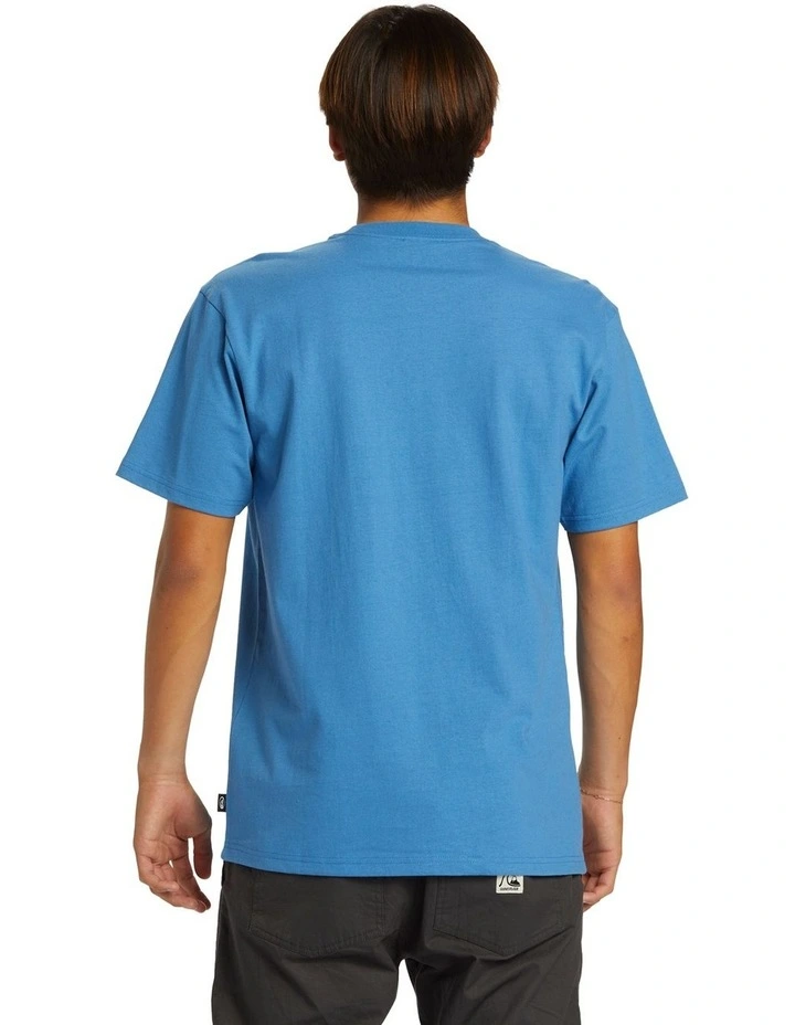Tall Stack Oversized Short Sleeve T-Shirt in Star Sapphire