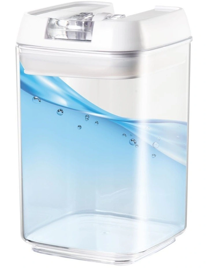 Airtight 7 Piece Food Canister Set in Clear