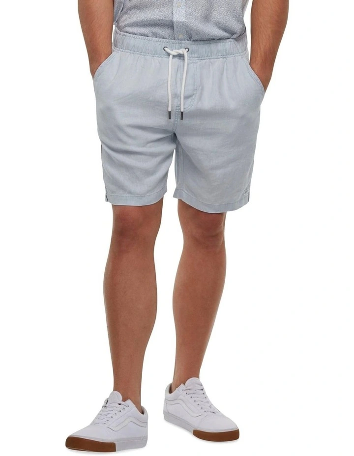 The Marina Linen Short chambray