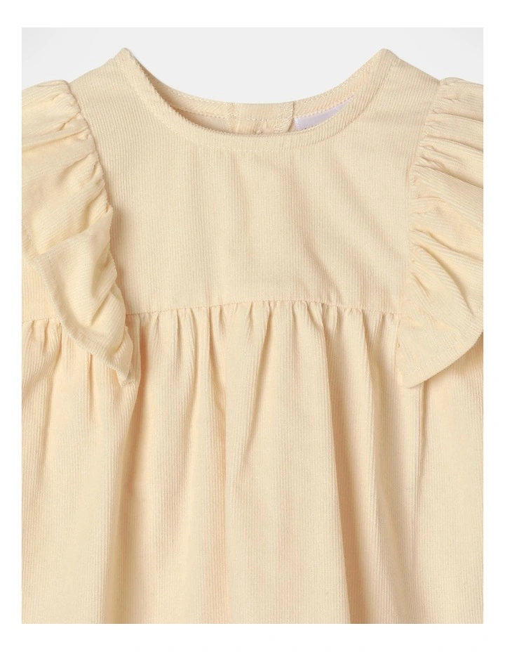 Baby Cord Top in Cream