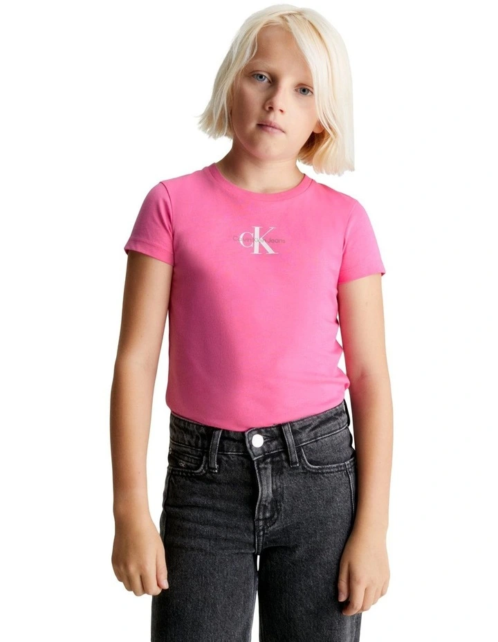 Micro Monogram Top in Pink Amour