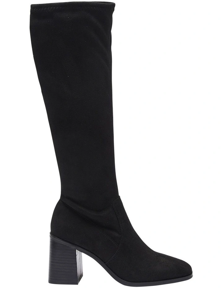 Macbeth Boots In Black Micro