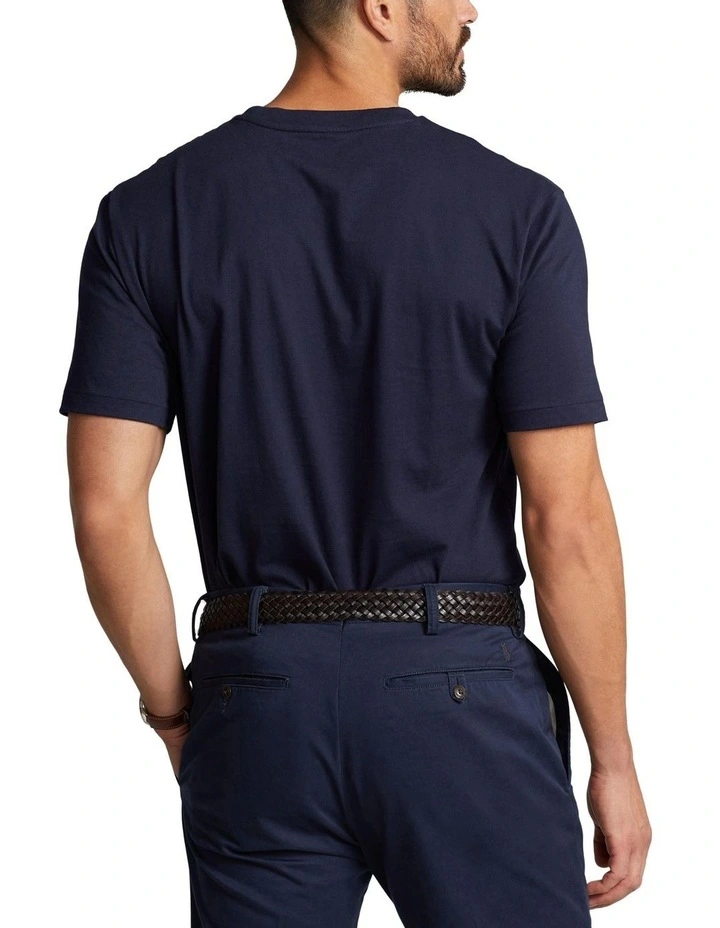 Jersey Pocket T-shirt in Black
