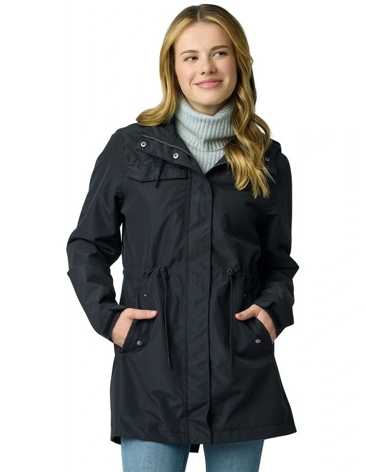 Malin Waterproof Jacket in Black