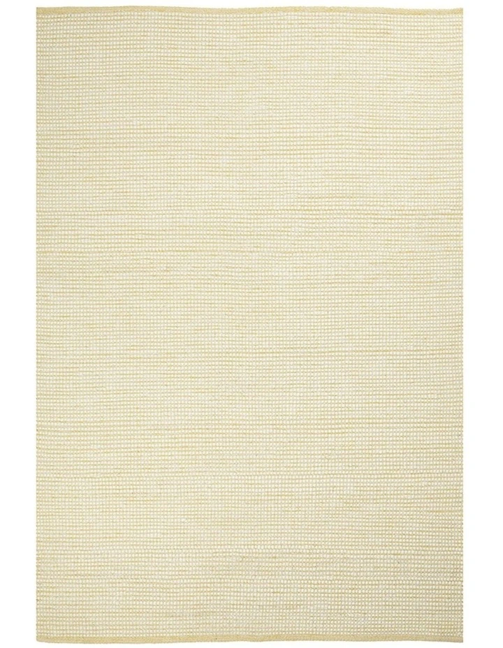 Loft Stunning Wool Rug in Yellow