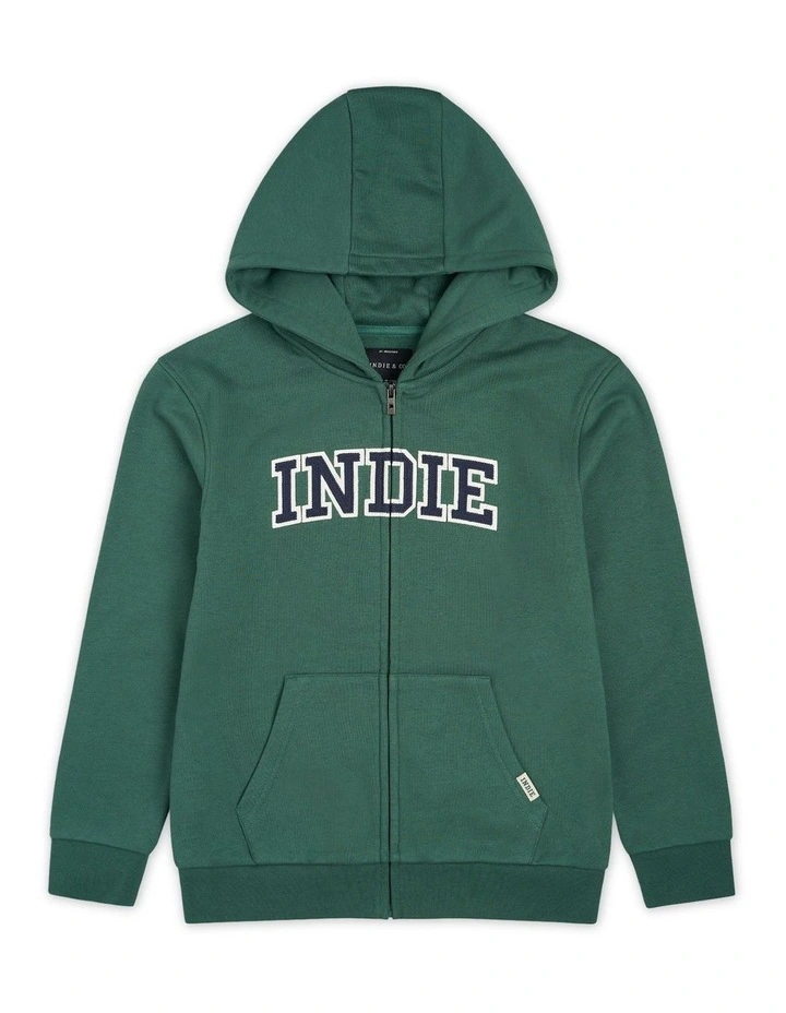 The Huntington Hoodie (8-14 years) in Forest