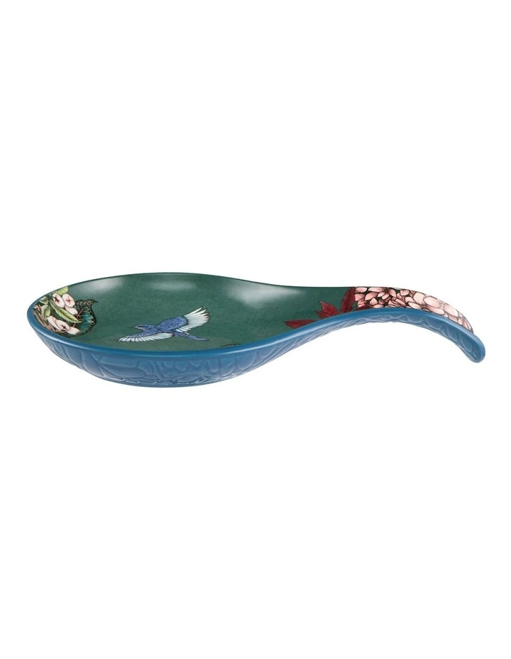 The Blck Pen Reminisce Spoon Rest 22x13cm Gift Boxed in Blue
