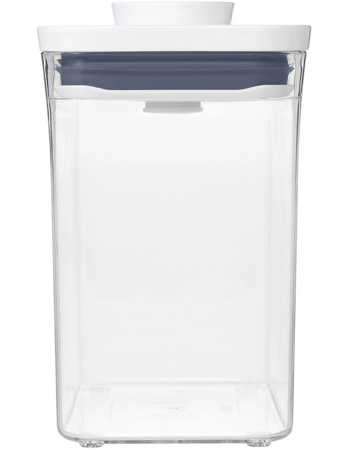 POP Container Rectangle, Short 1.6L in Clear