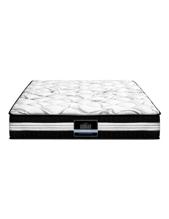 Euro Spring Foam King Size Mattress in White