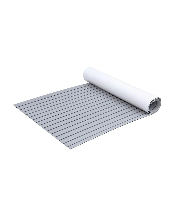 EVA Foam Boat Flooring Mat 240 x 90 x 0.6cm in Light Grey