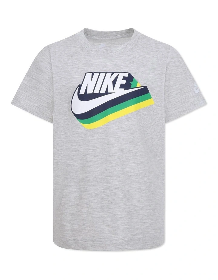 Gradient Futura T-shirt in Grey