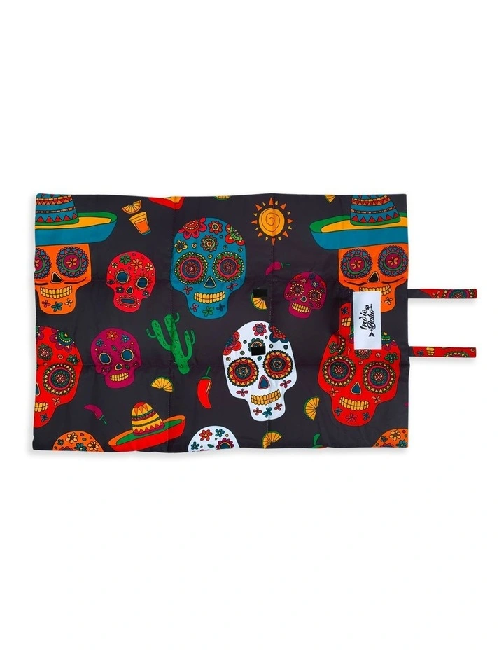 Mexican Skulls Travel Mat