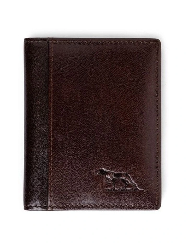 Walton Card Holder in Chocolate