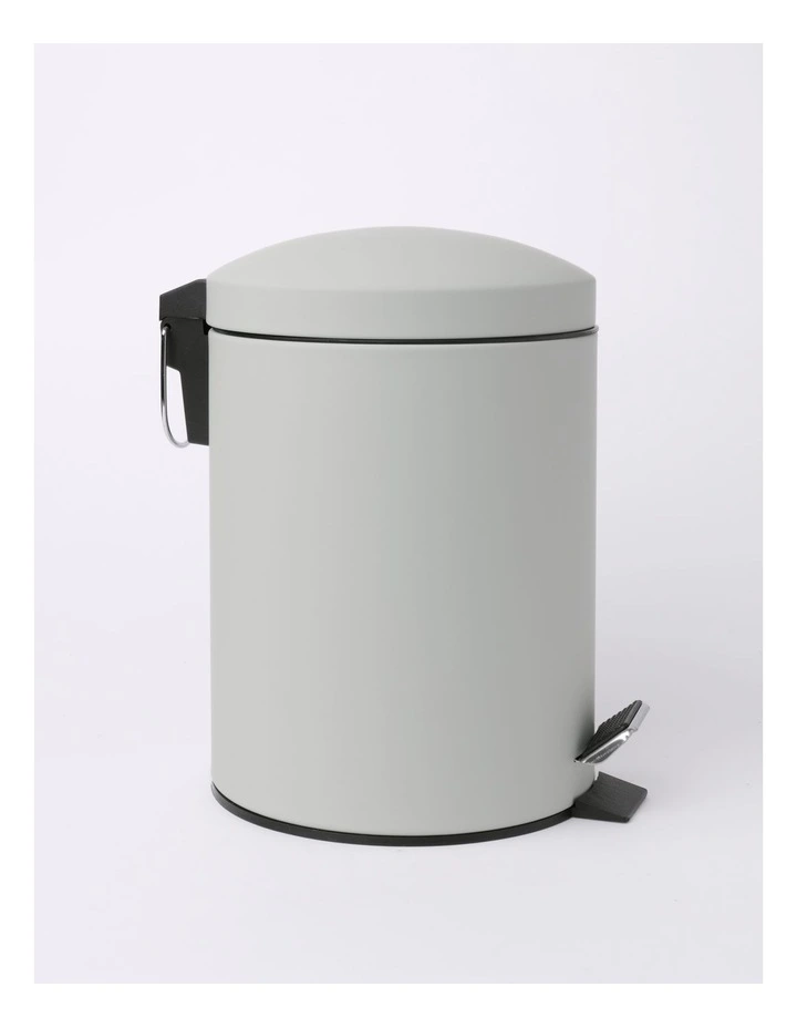 Rochester Soft Touch Bin 5LT in Silver