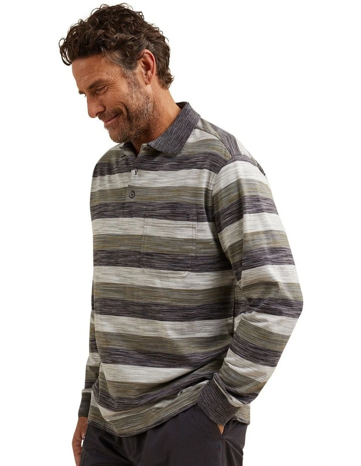 Zapa Kinnersly Polo Shirt in Black