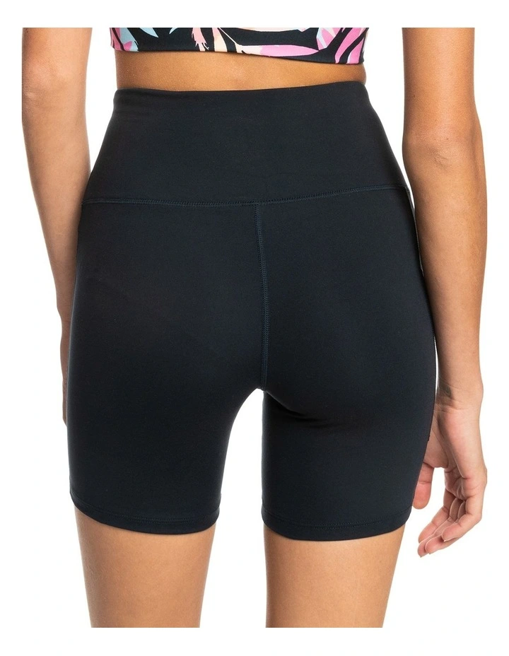 Heart Into It Technical Shorts in Black
