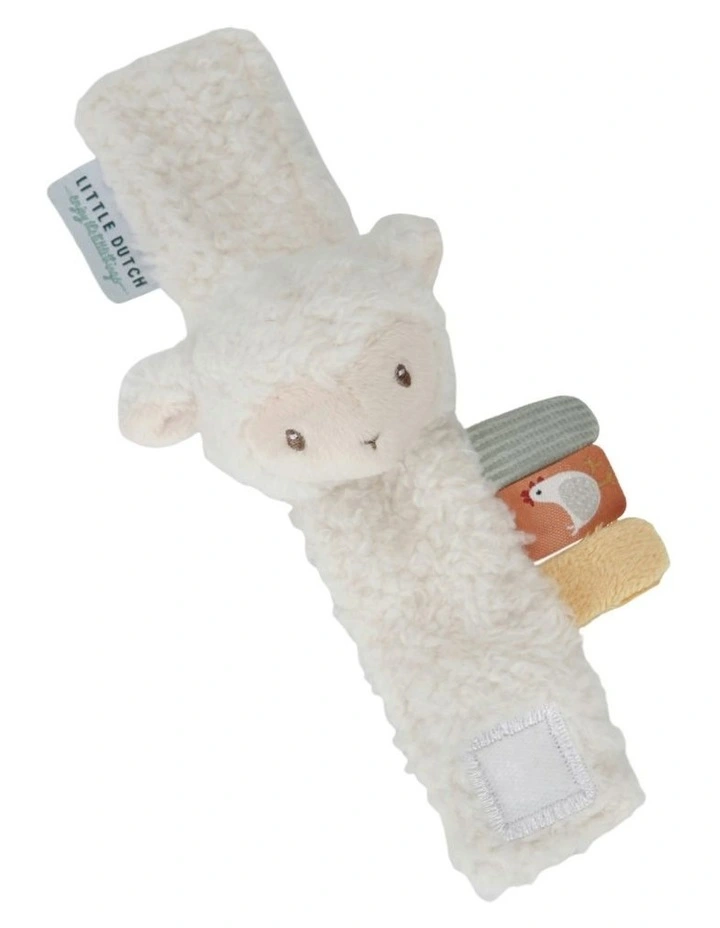 Little Farm Wrist Rattle Sheep