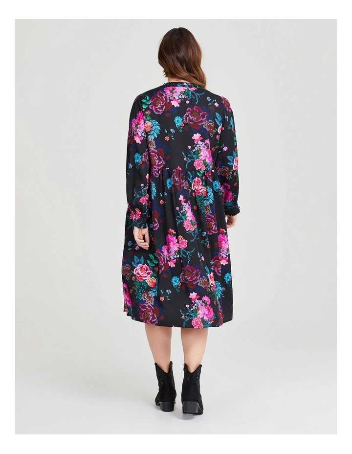 Floral Bouquet Dress in Print