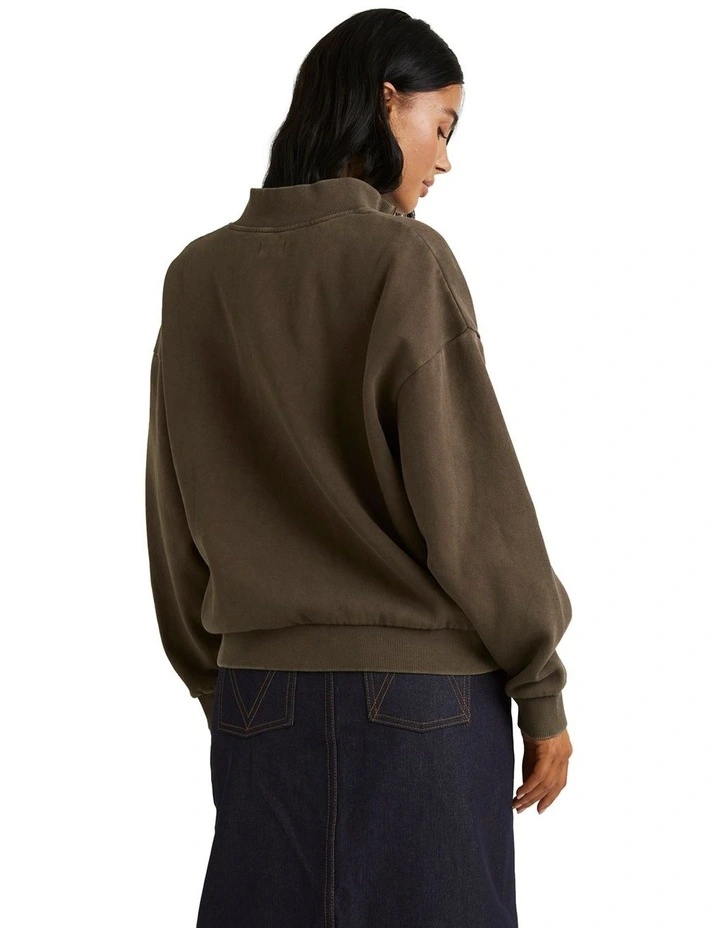 County Sweatshirt in Chocolate