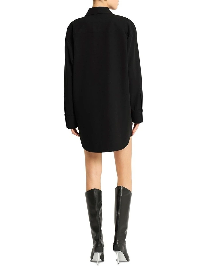Ring Of Past Dress in Black