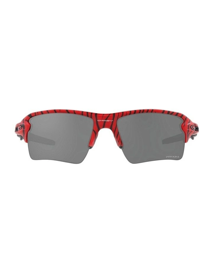 Flak 2.0 Red Tiger Sunglasses in Red