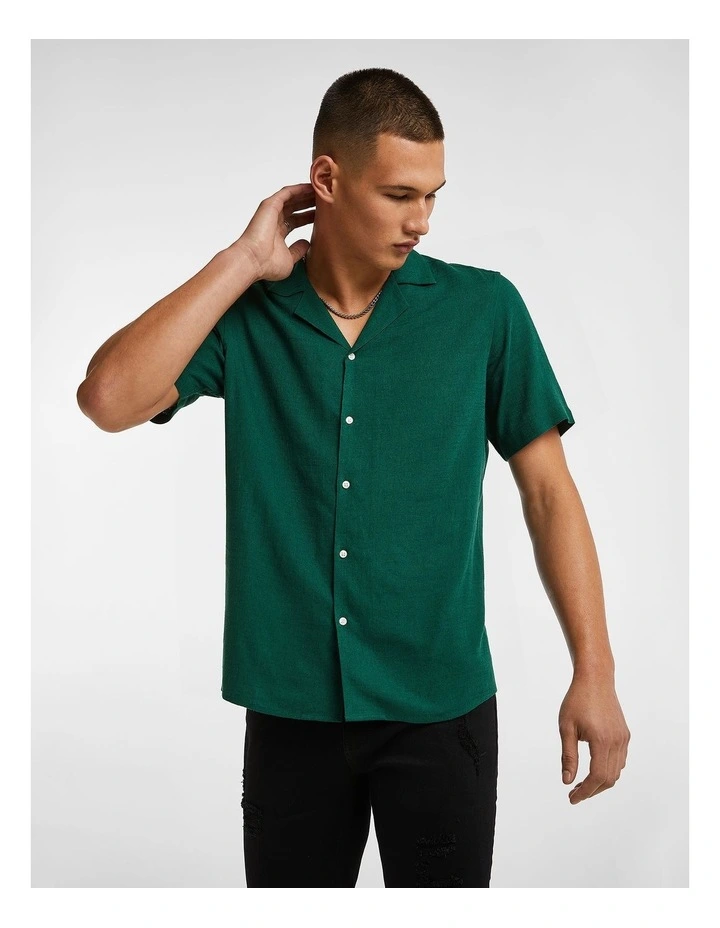 Mclean Shirt in Forest Green