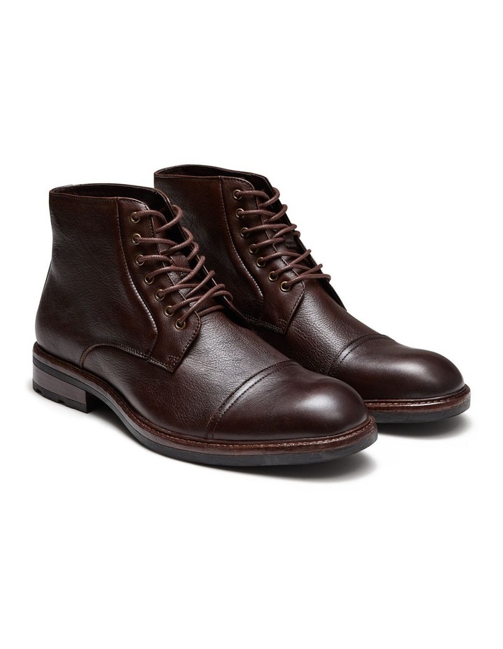 Lanark Leather Ankle Boots in Brown