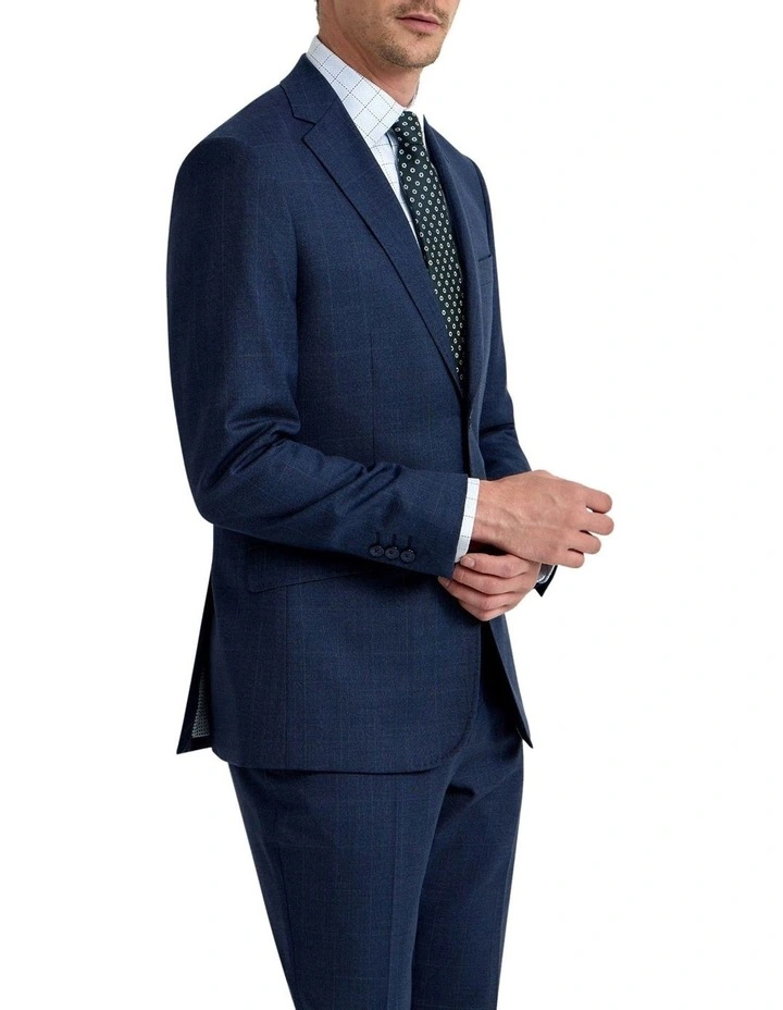 New Hopkins Wool Suit Jacket in Blue