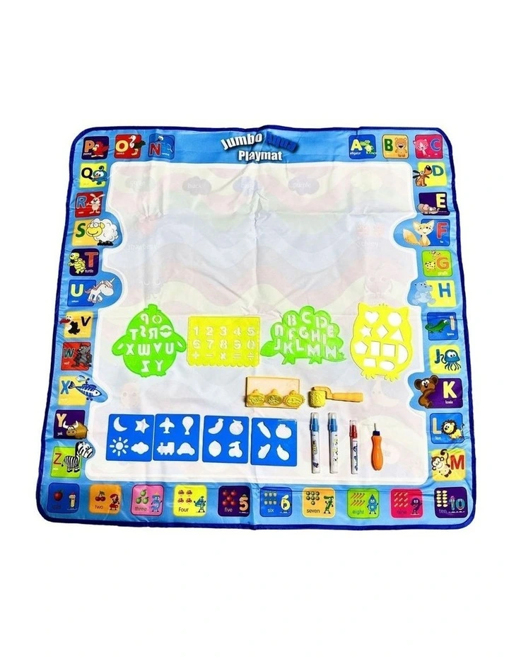 Water Doodle Drawing Paint Mat Board With Pen Gift Educational Toys