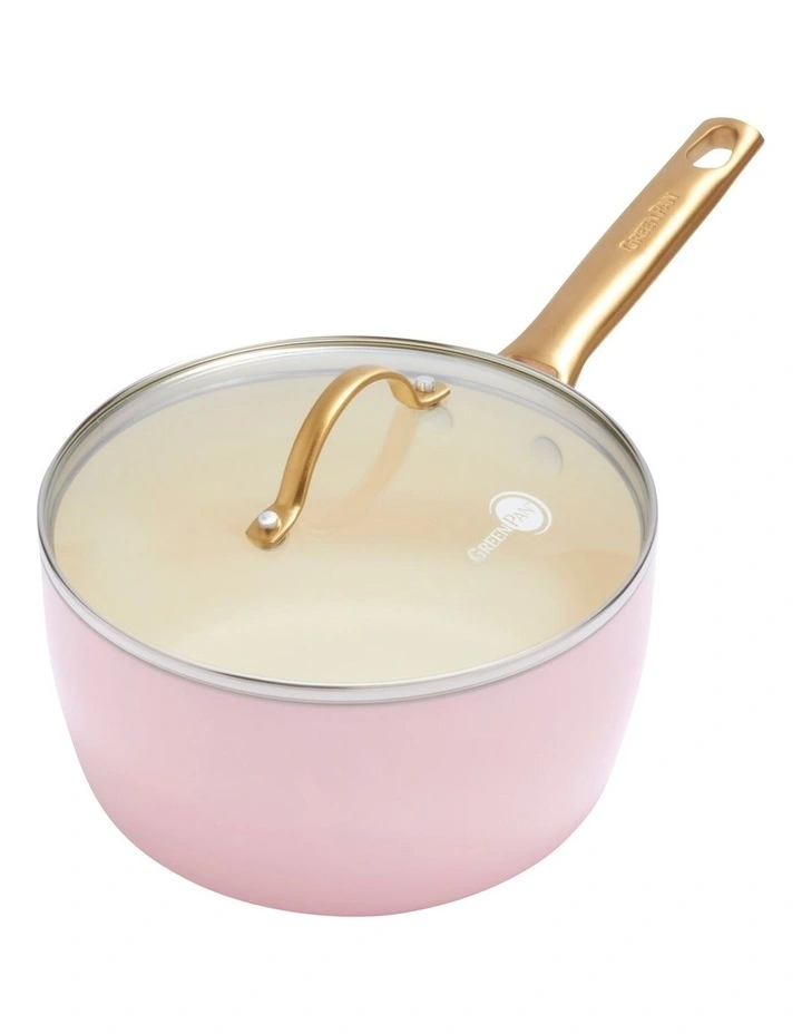 Padova Saucepan with Lid 18cm in Blush