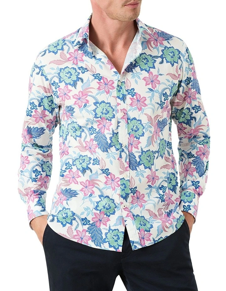 Taggart Floral Shirt in Multi