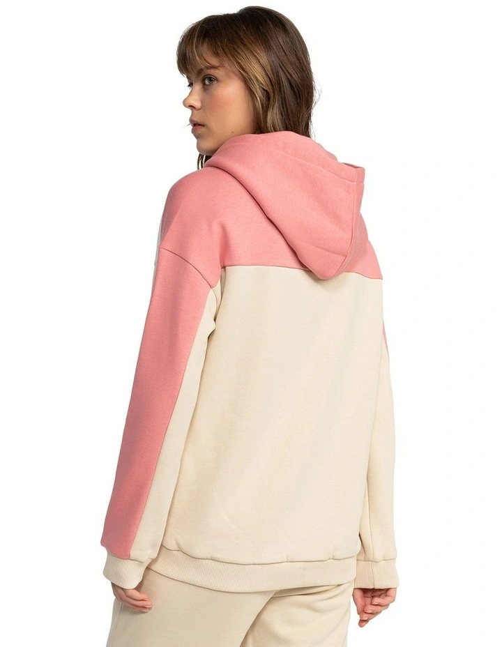 Sunset Waves Pullover Hoodie in Brazilian Sand