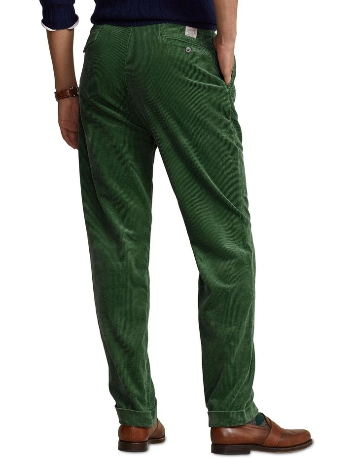 Whitman Relaxed Fit Corduroy Pant in Green