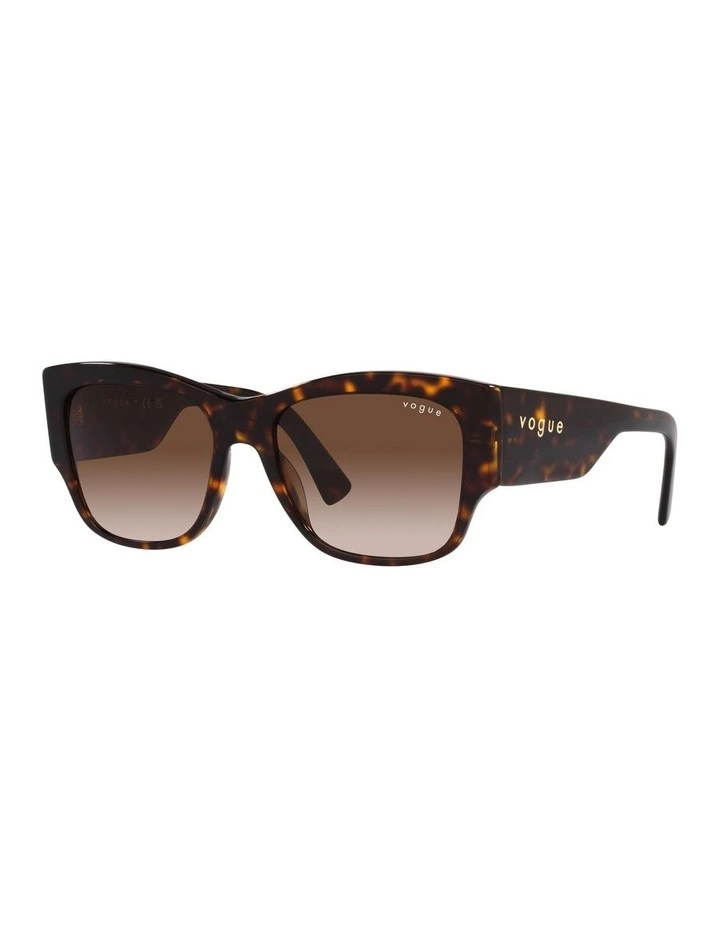 0VO5462S Sunglasses in Dark Havana