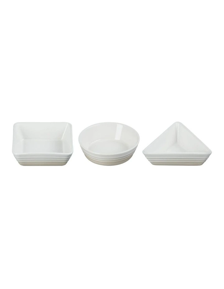 Tapas Set 3 Piece in Meringue