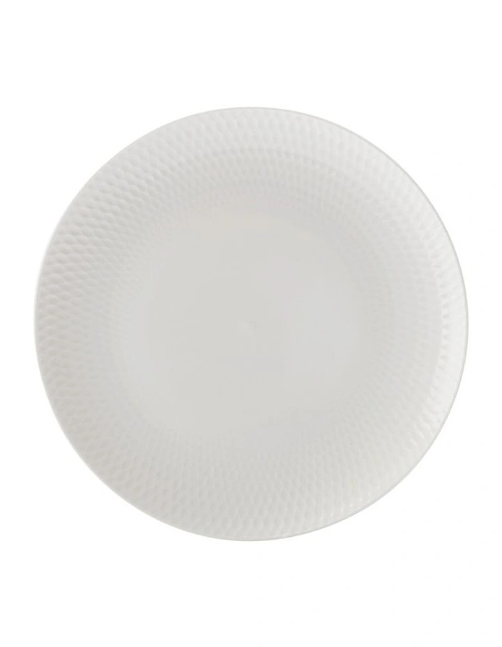 Basics Diamonds Entree Plate 23cm in White
